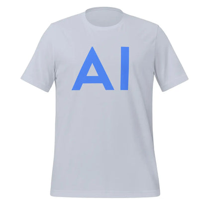 AI Blue T-Shirt (unisex) - Light Blue / M