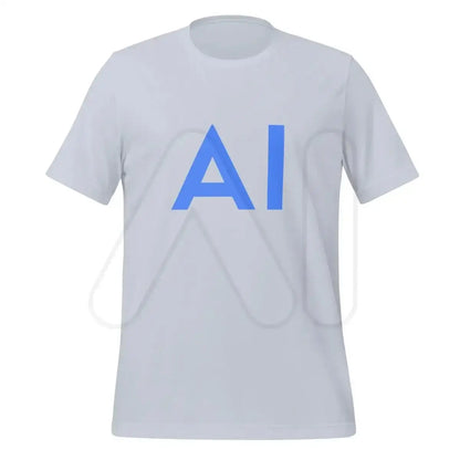 AI Blue T-Shirt (unisex) - Light Blue / M