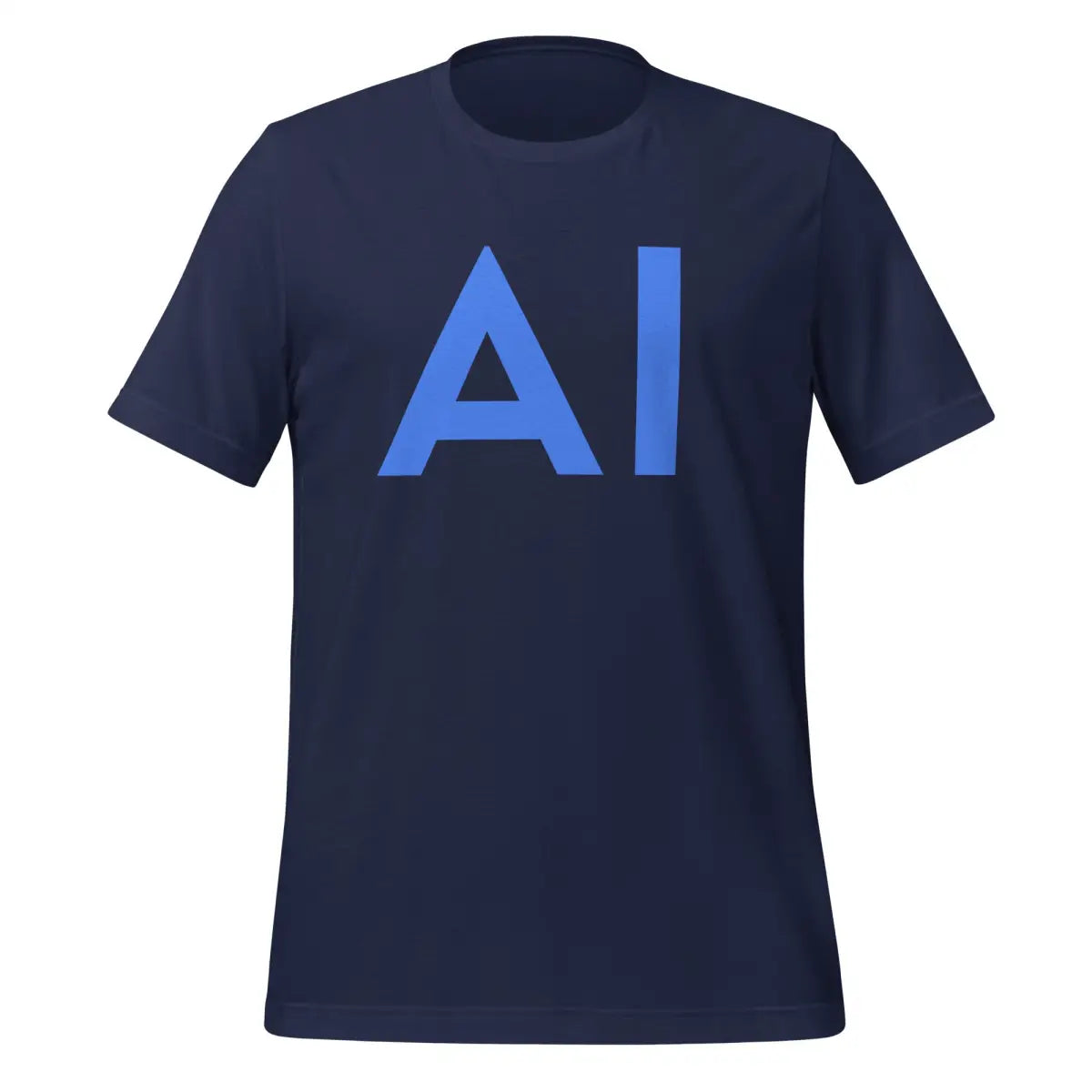 AI Blue T-Shirt (unisex) - Navy / M