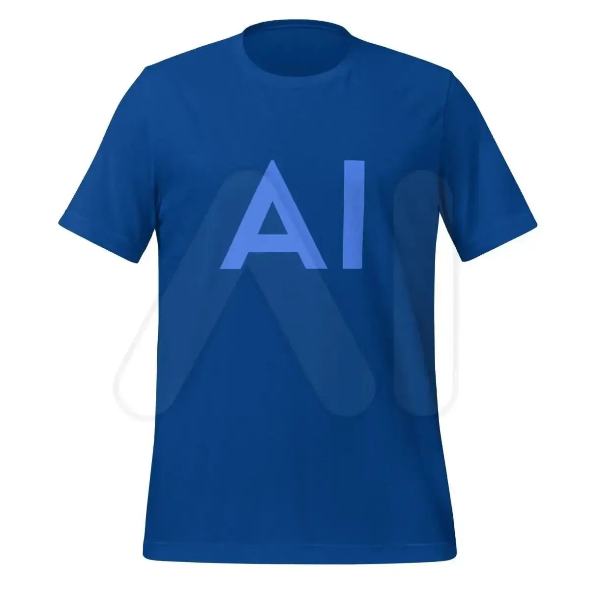 AI Blue T-Shirt (unisex) - True Royal / M