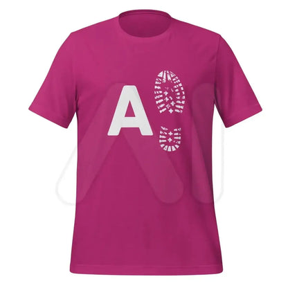 AI Boot T-Shirt (unisex) - Berry / M