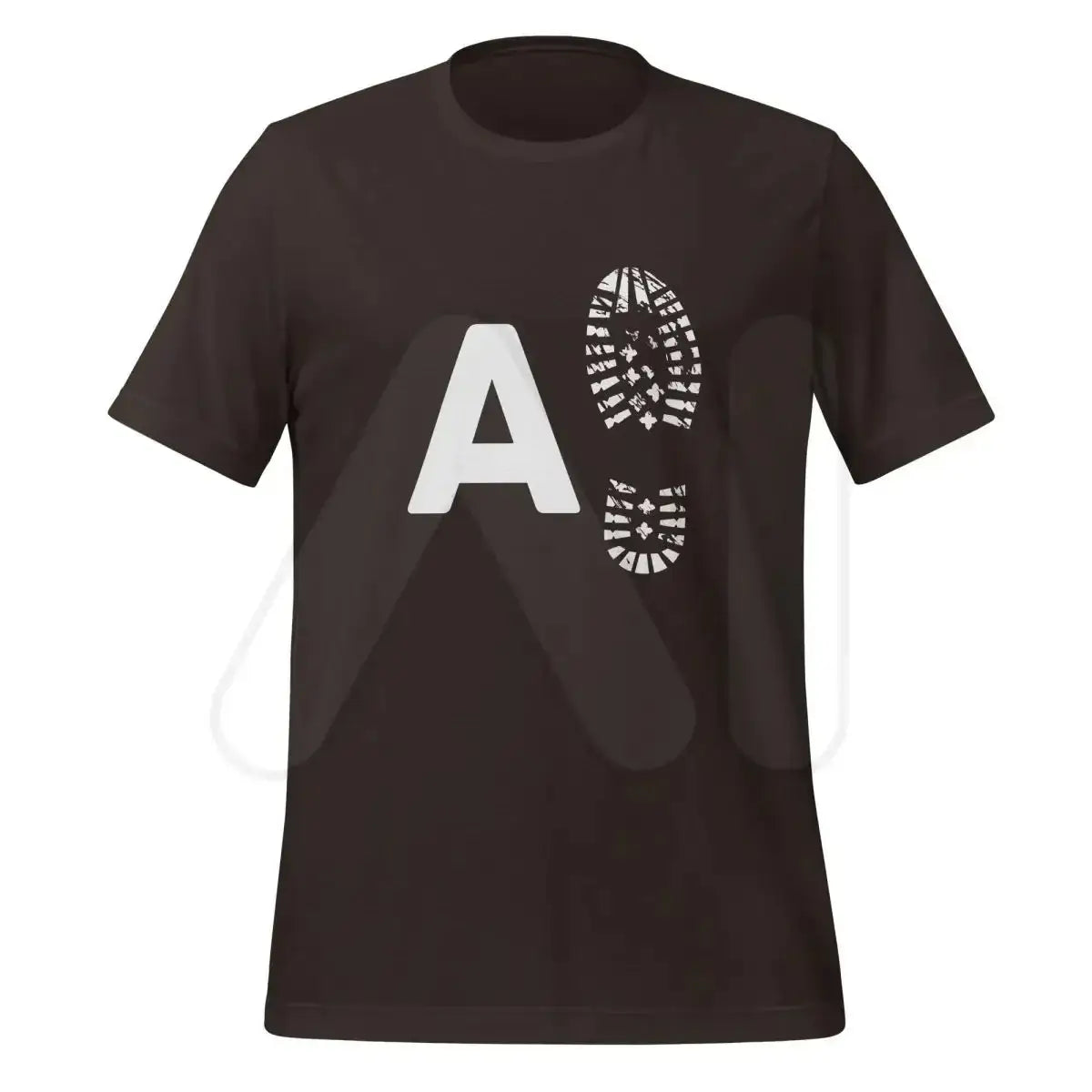 AI Boot T-Shirt (unisex) - Brown / M