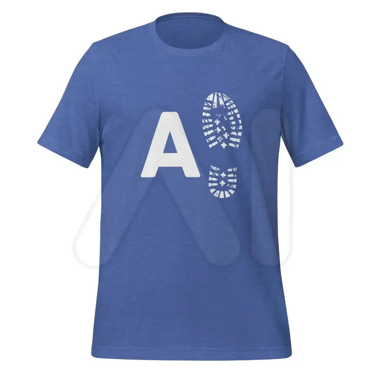 AI Boot T-Shirt (unisex) - Heather True Royal / M