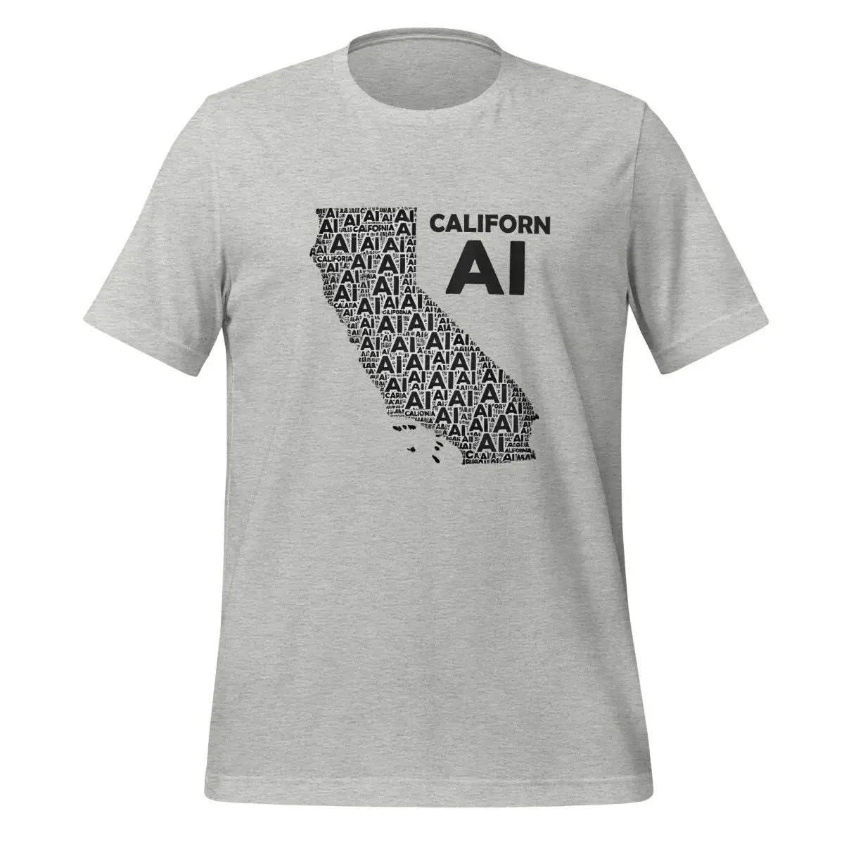 CalifornAI T-Shirt (unisex) - Athletic Heather / M