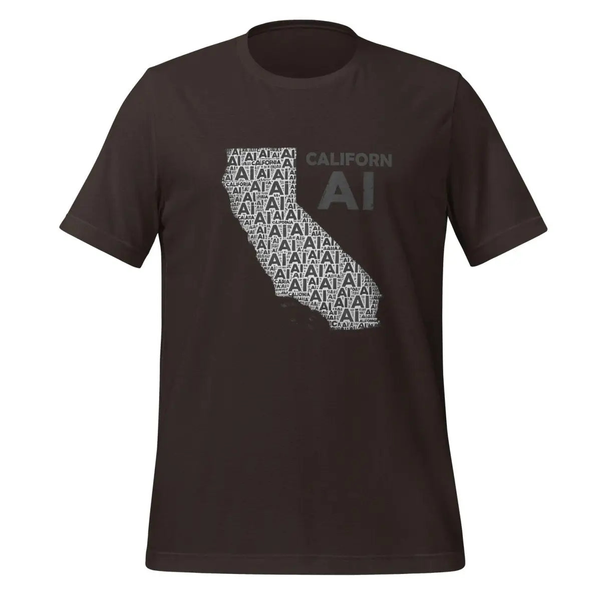 CalifornAI T-Shirt (unisex) - Brown / M