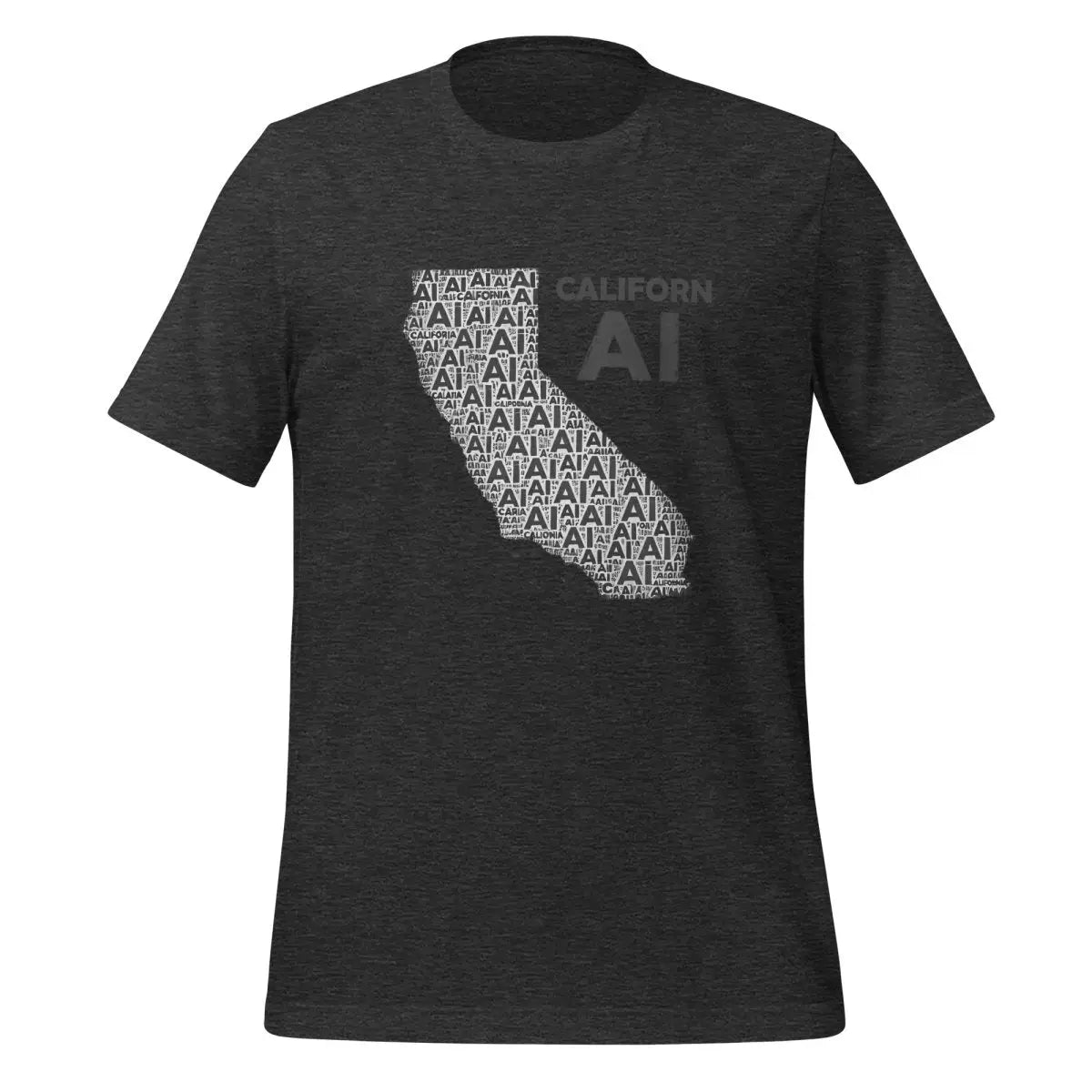 CalifornAI T-Shirt (unisex) - Dark Grey Heather / M