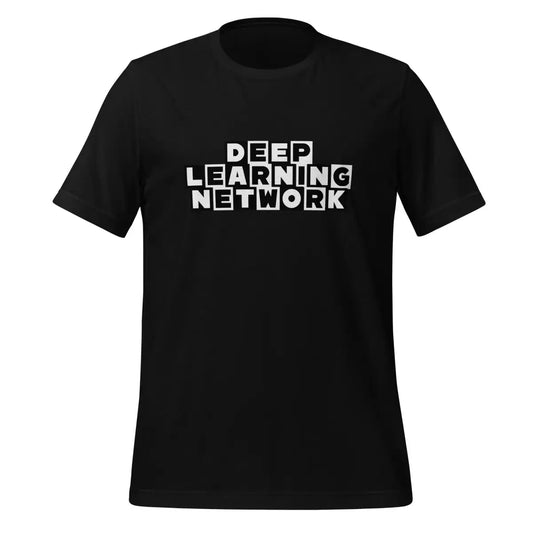 Cartoon DEEP LEARNING NETWORK T-Shirt (unisex) - Black / M