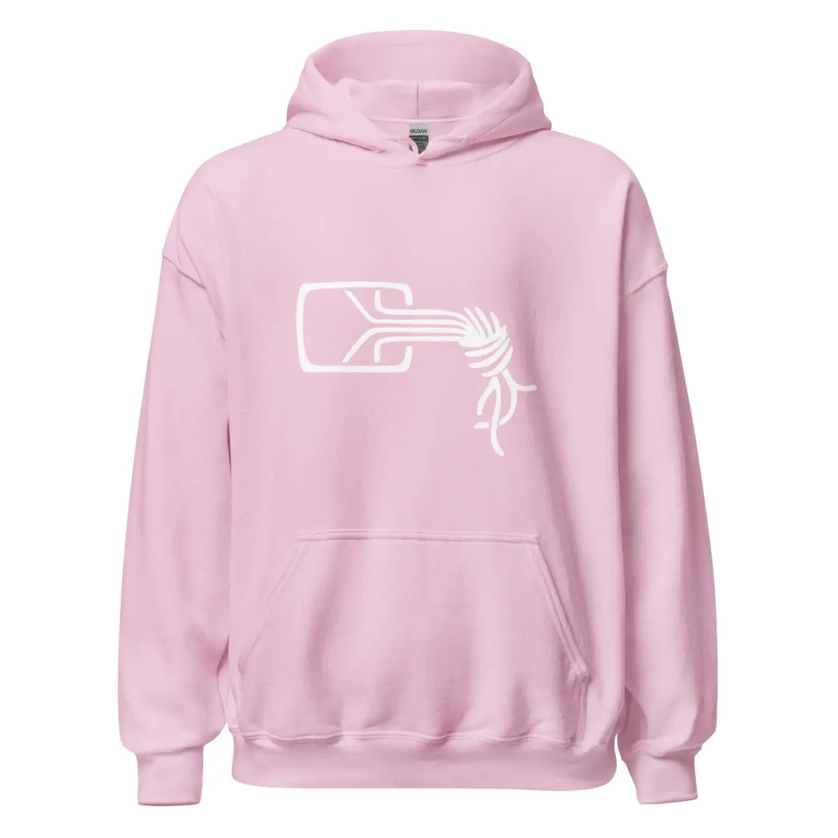 Chaos Computer Club Logo Hoodie (unisex) - Light Pink / M