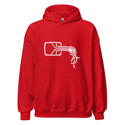 Chaos Computer Club Logo Hoodie (unisex) - Red / M