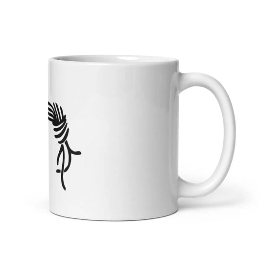 Chaos Computer Club Logo White Glossy Mug