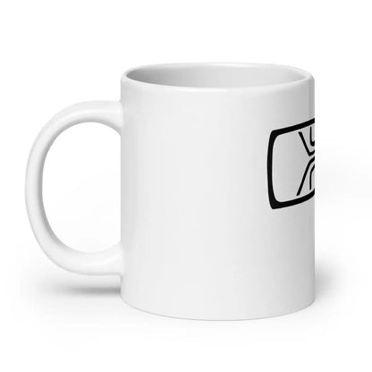 Chaos Computer Club Logo White Glossy Mug