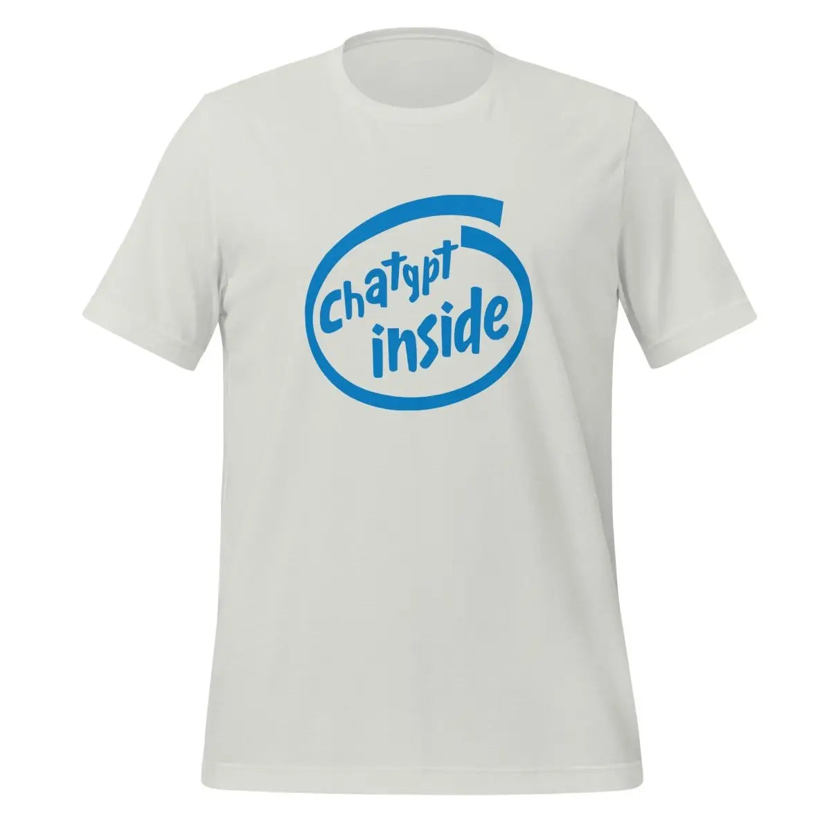 ChatGPT Inside T-Shirt (unisex) - Silver / M