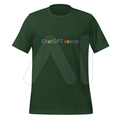 ChatGPT search Logo T-Shirt (unisex) - Forest / M