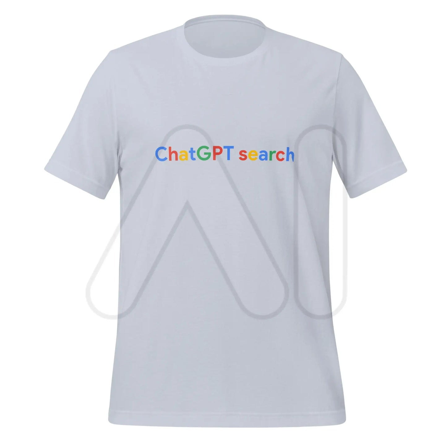 ChatGPT search Logo T-Shirt (unisex) - Light Blue / M