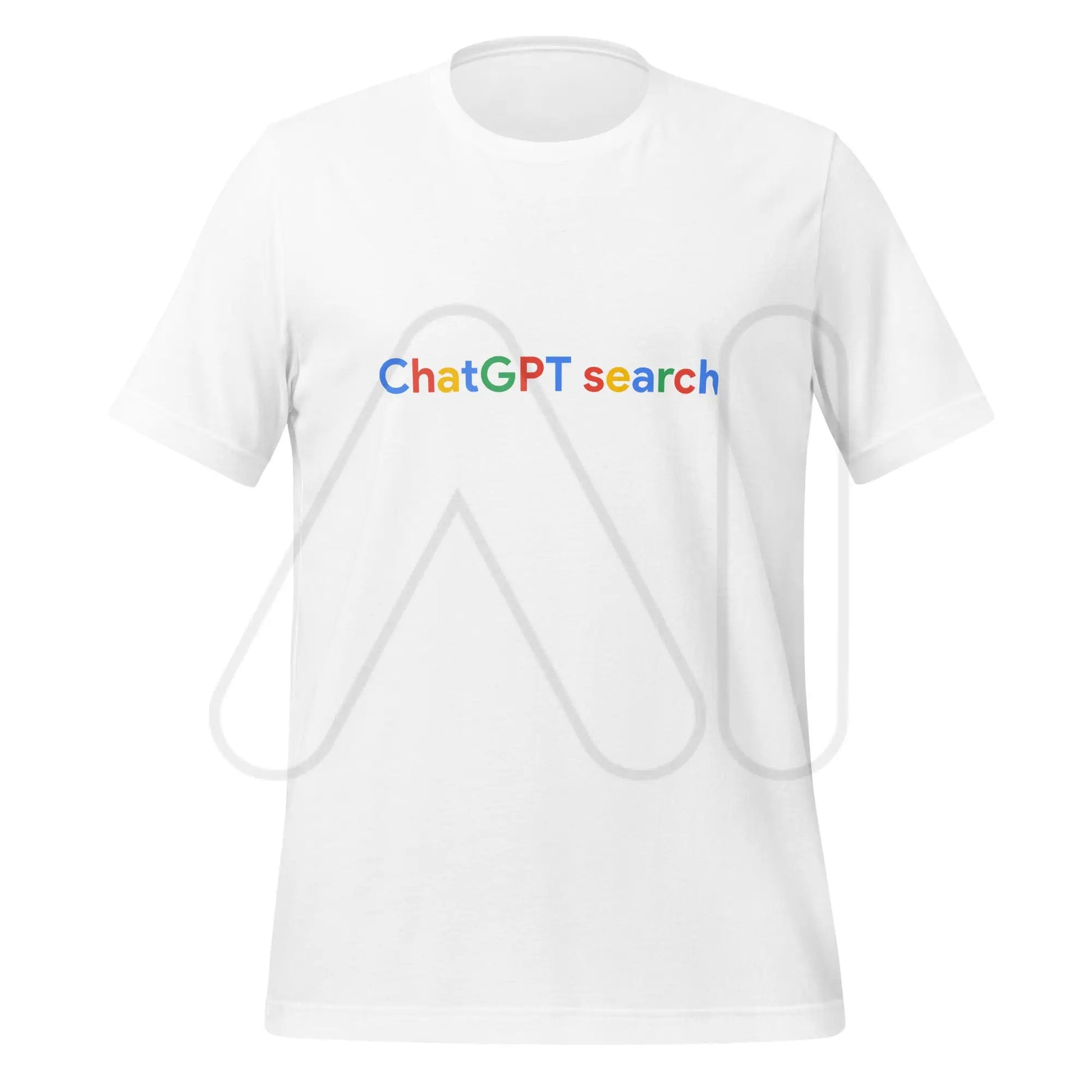 ChatGPT search Logo T-Shirt (unisex) - White / M