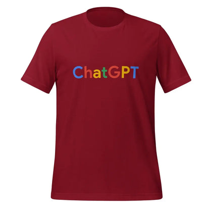 ChatGPT Search Logo T-Shirt (unisex) - Cardinal / M