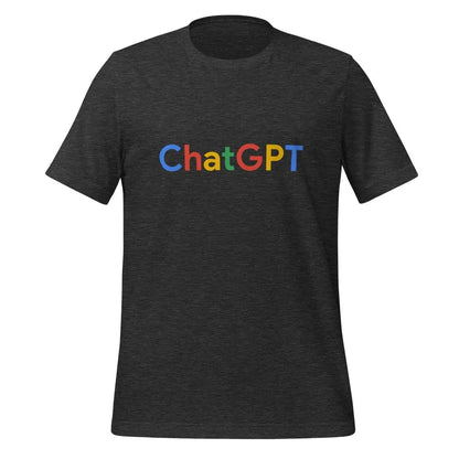 ChatGPT Search Logo T-Shirt (unisex) - Dark Grey Heather / M