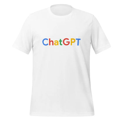 ChatGPT Search Logo T-Shirt (unisex) - White / M