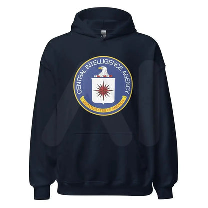 CIA Logo Hoodie (unisex) - Navy / M