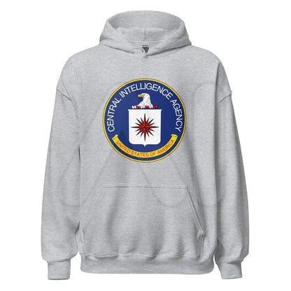 CIA Logo Hoodie (unisex) - Sport Grey / M