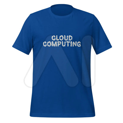 Cloud Computing Clouds T-Shirt (unisex) - True Royal / M