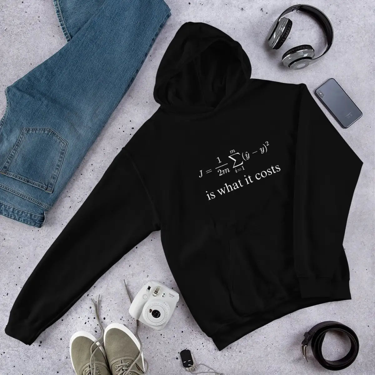 Cost Function for Linear Regression Hoodie (unisex)