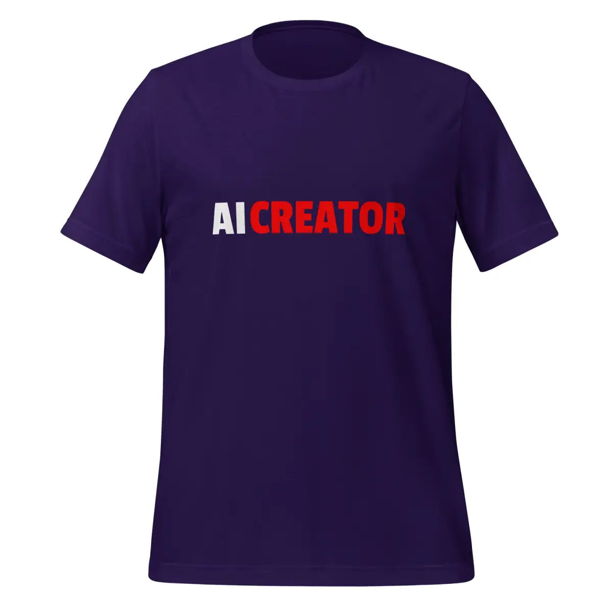 AI CREATOR T-Shirt (unisex) - Team Purple / M