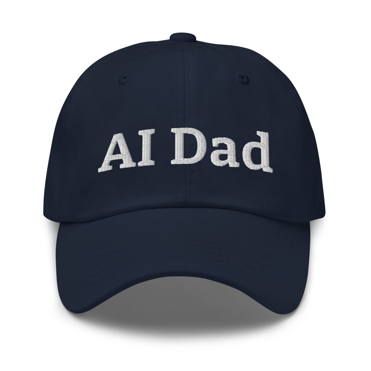 "AI Dad" Embroidered Cap - Navy - AI Store