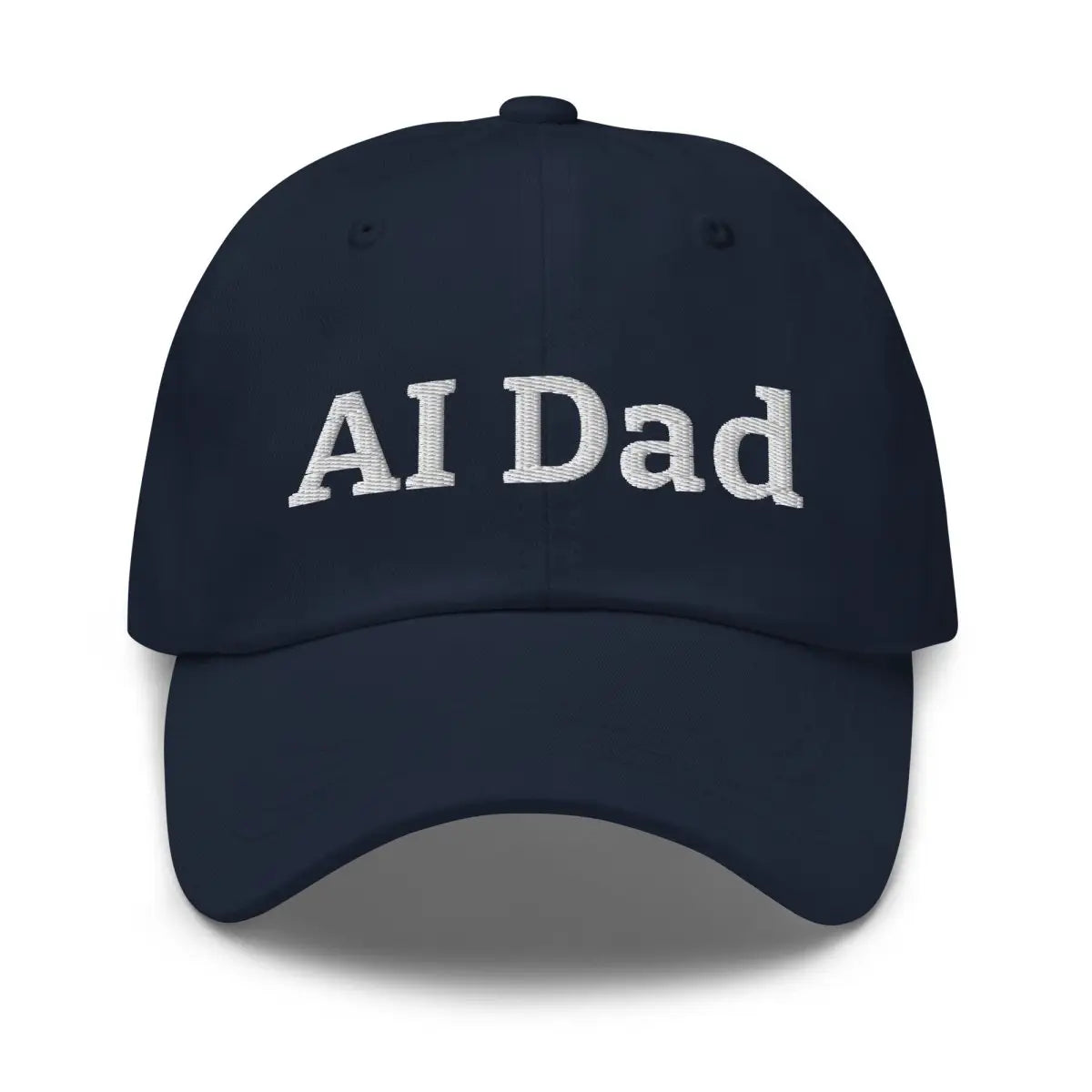 AI Dad Embroidered Cap - Navy