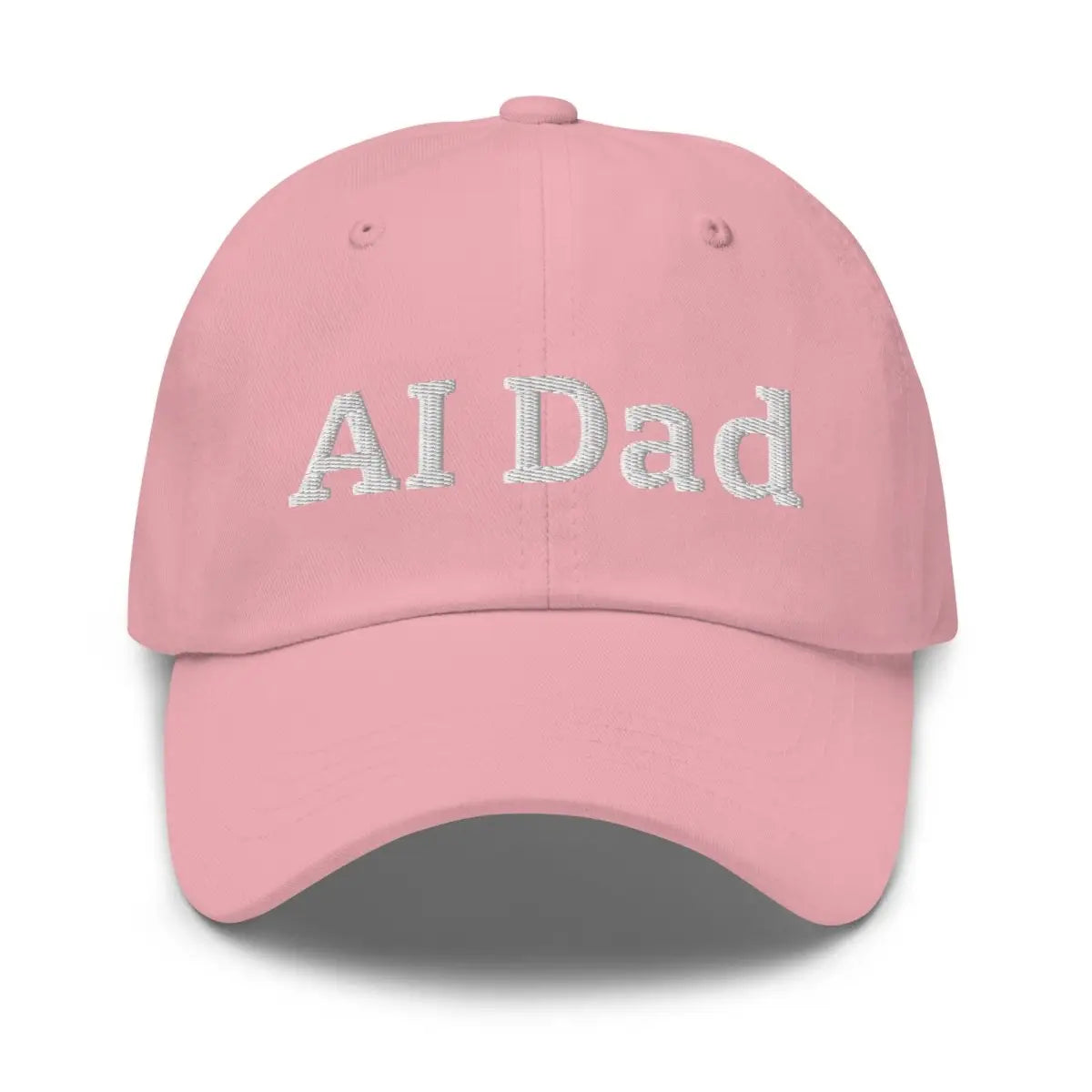 AI Dad Embroidered Cap - Pink