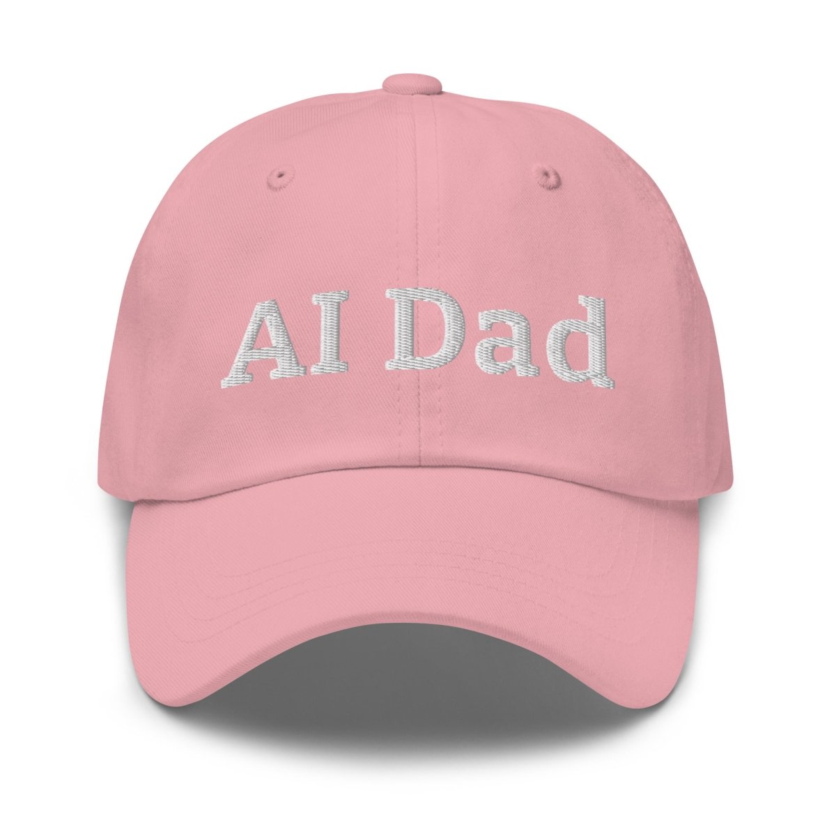 "AI Dad" Embroidered Cap - Pink - AI Store