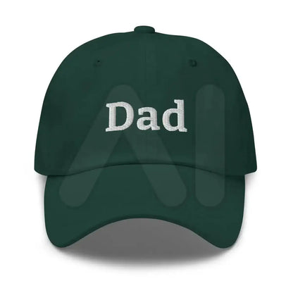 Dad Embroidered Cap - Spruce