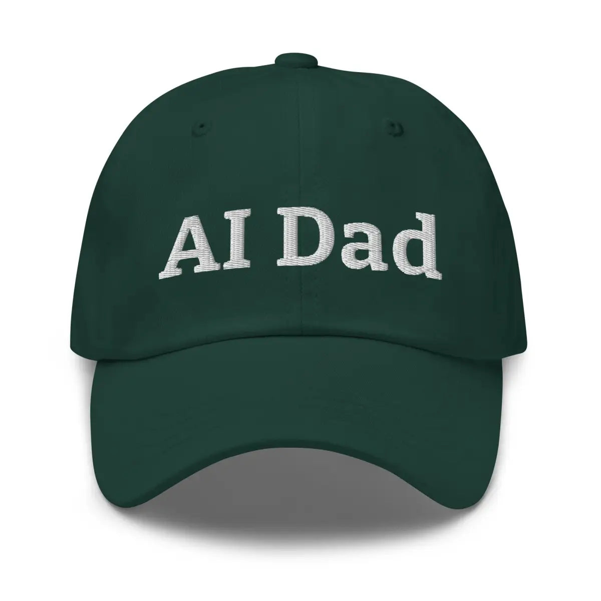 AI Dad Embroidered Cap - Spruce