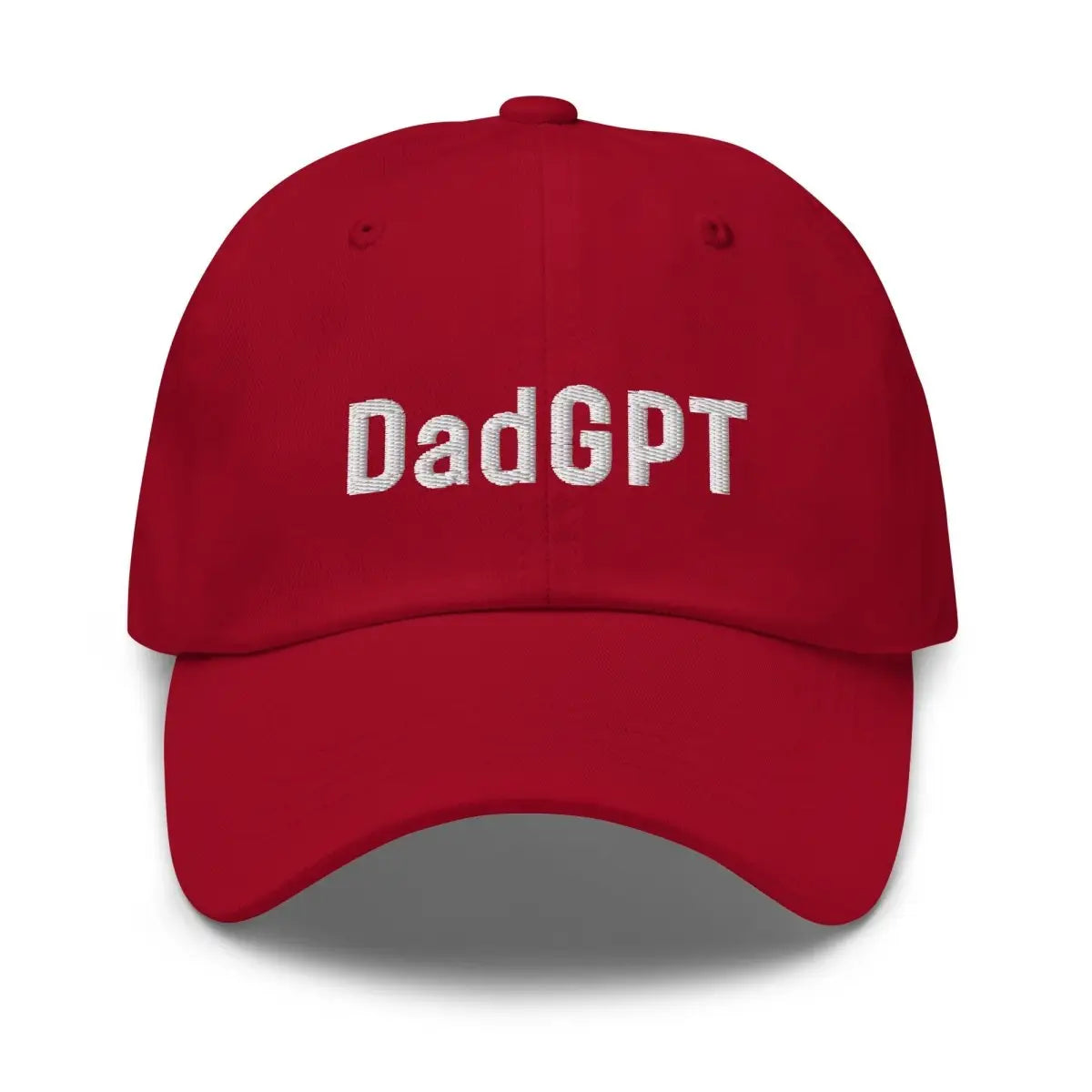 DadGPT Embroidered Cap 2.1 - Cranberry