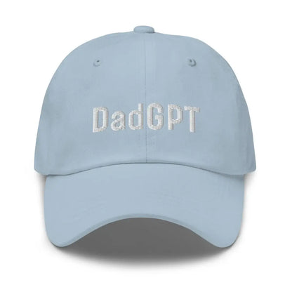 DadGPT Embroidered Cap 2.1 - Light Blue