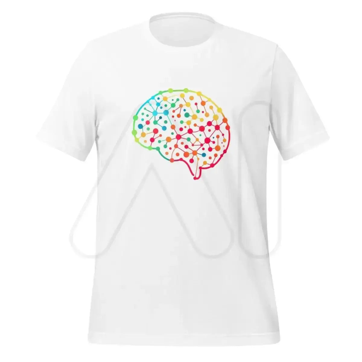 DALL-E Neural Network Brain T-Shirt (unisex) - White / M