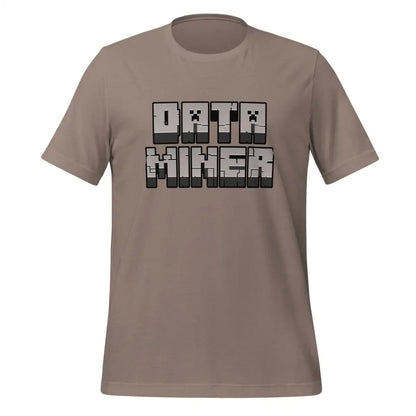 Data Miner T-Shirt (unisex) - Pebble / M