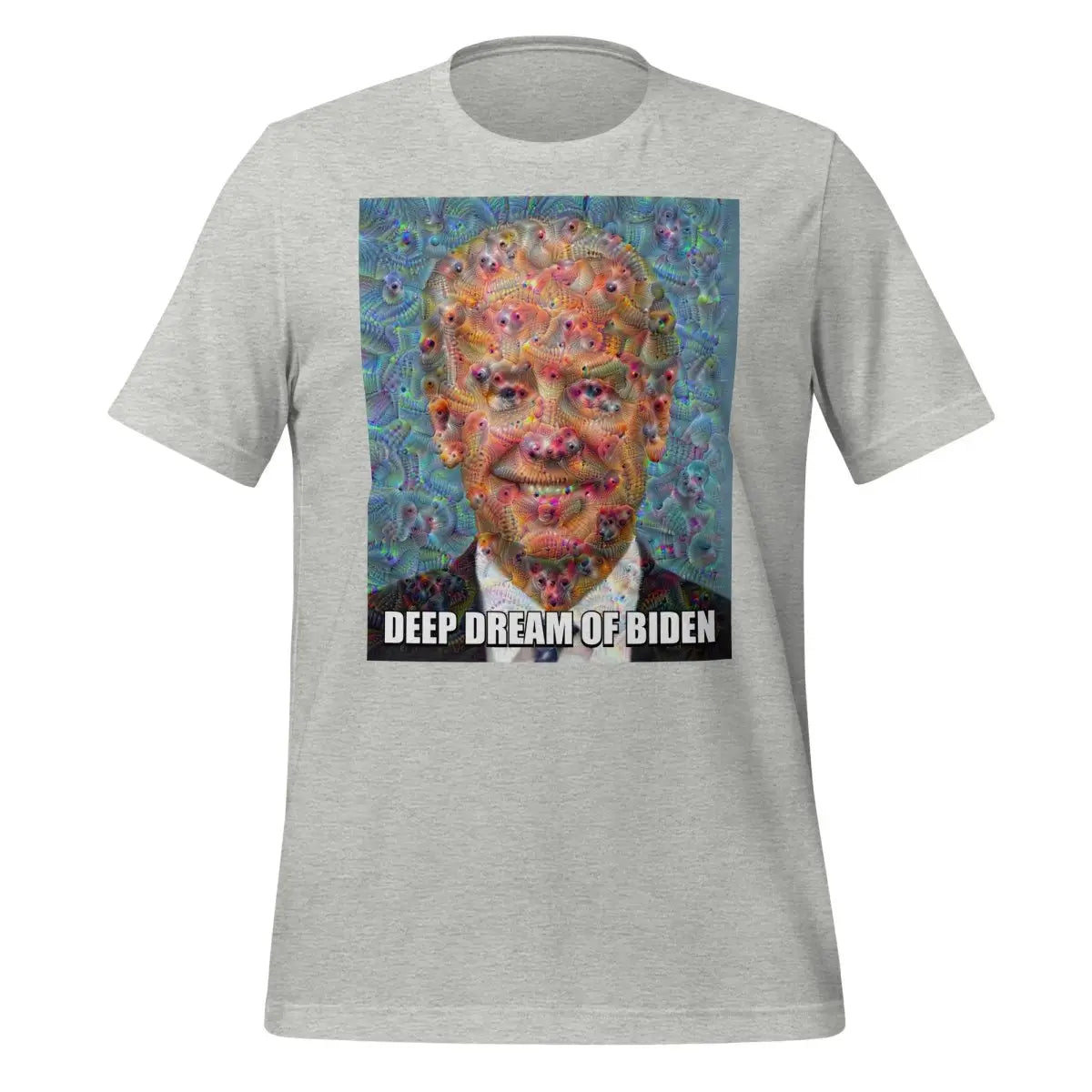 Deep Dream of Biden T-Shirt (unisex) - Athletic Heather / M