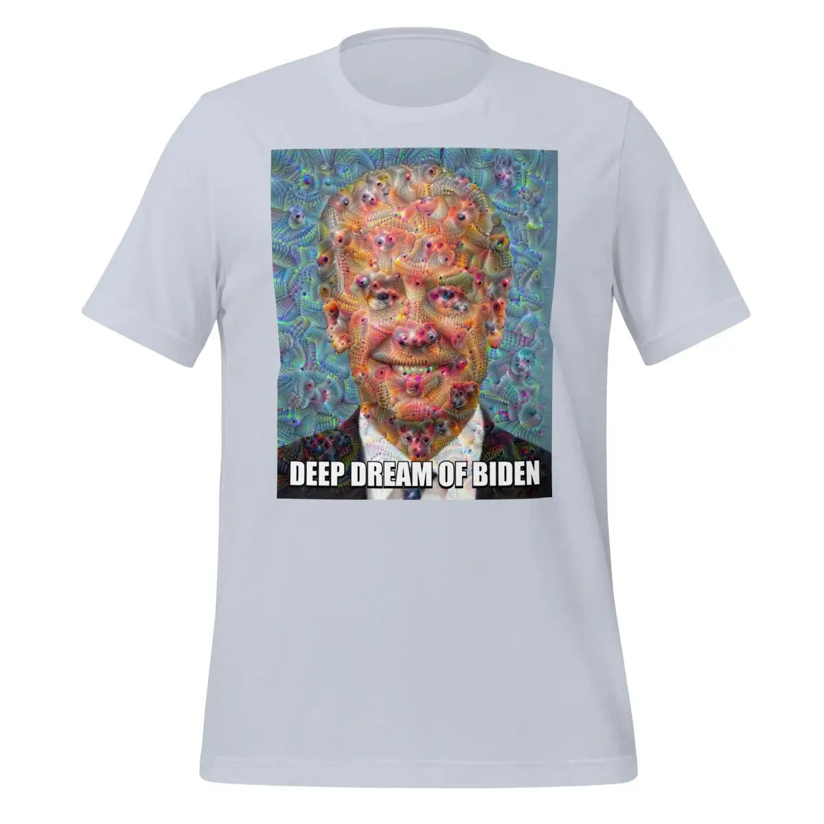 Deep Dream of Biden T-Shirt (unisex) - Light Blue / M