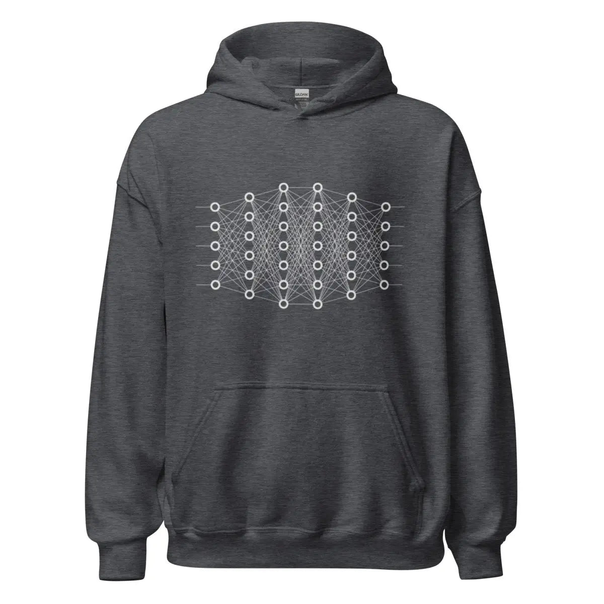 Deep Learning Hoodie 2 (unisex) - Dark Heather / M