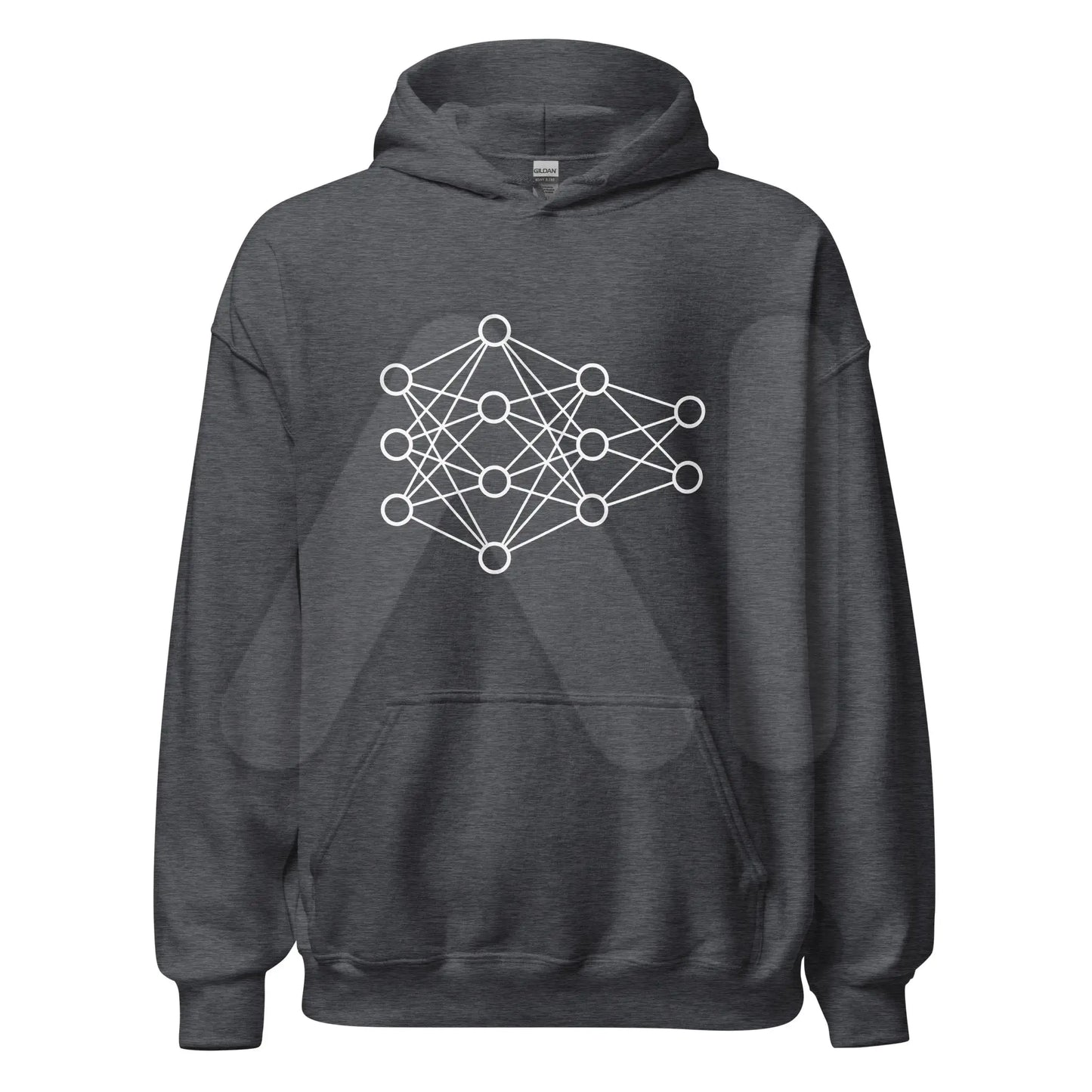 Deep Neural Network Hoodie 1 (unisex) - Dark Heather / M