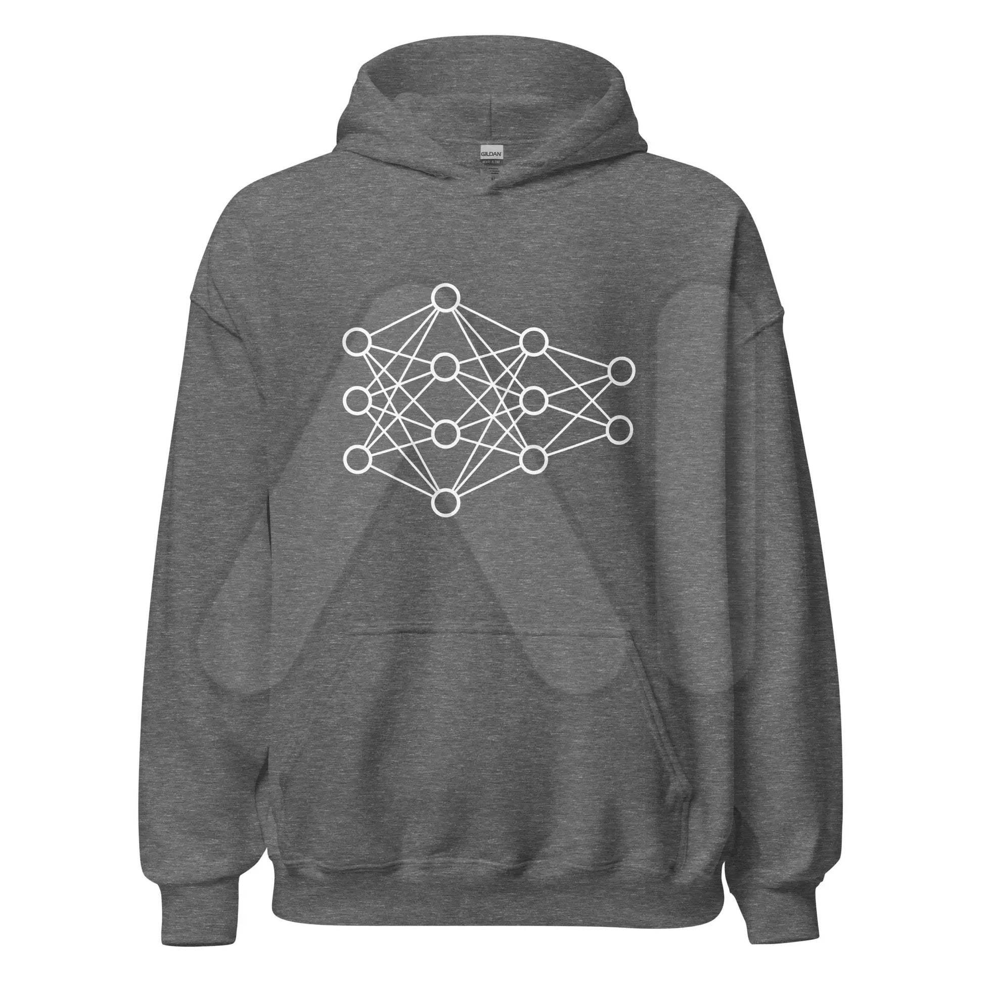 Deep Neural Network Hoodie 1 (unisex) - Graphite Heather / M