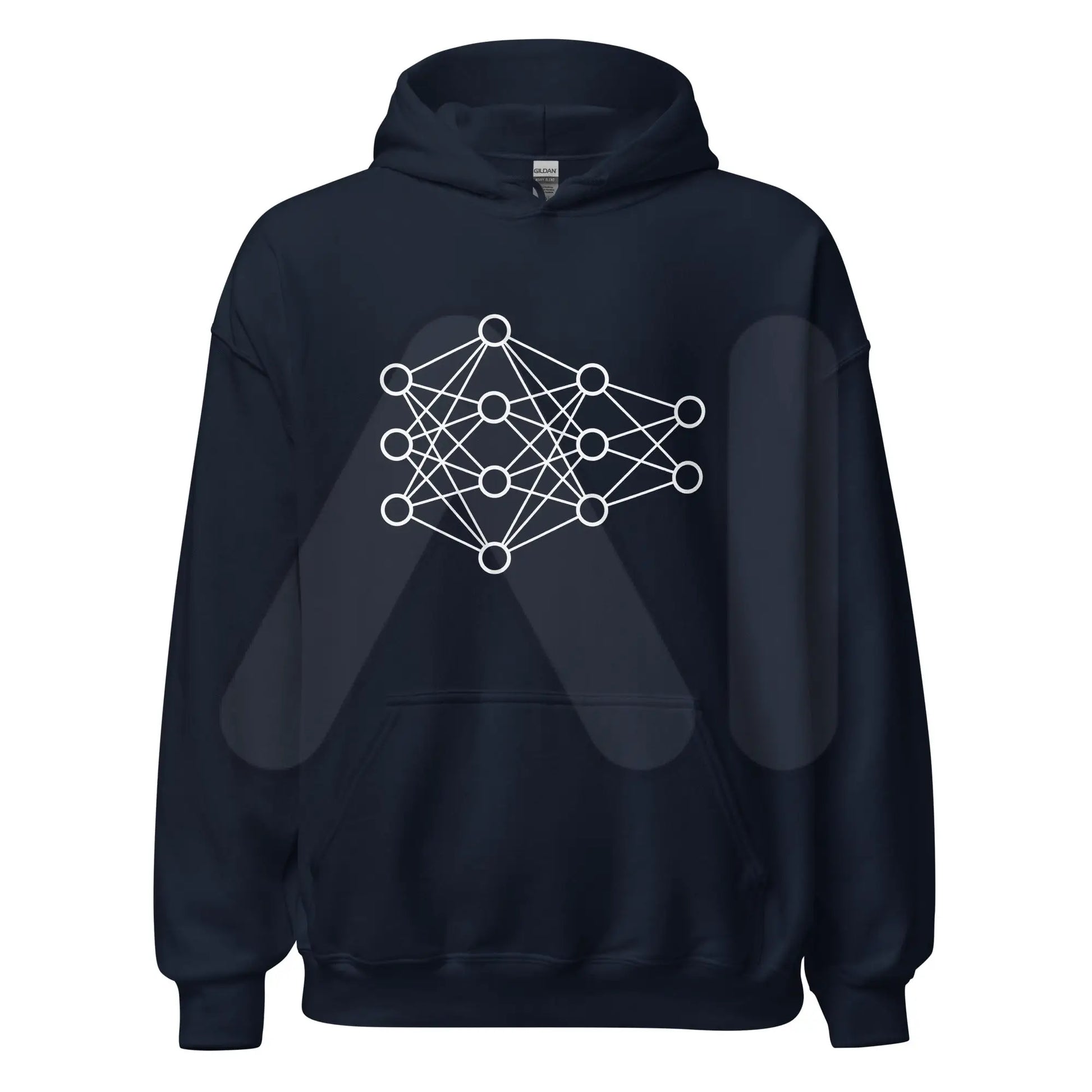 Deep Neural Network Hoodie 1 (unisex) - Navy / M