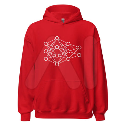 Deep Neural Network Hoodie 1 (unisex) - Red / M