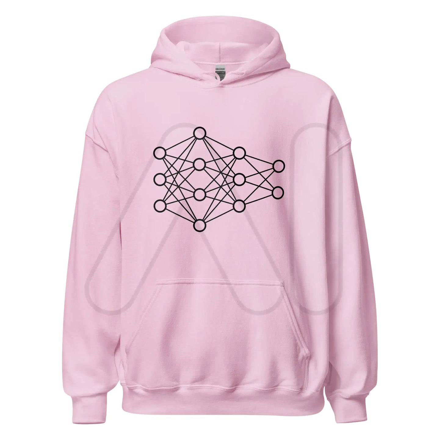 Deep Neural Network Hoodie 2 (unisex) - Light Pink / M