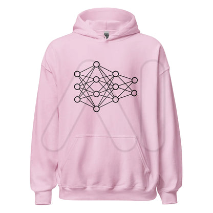 Deep Neural Network Hoodie 2 (unisex) - Light Pink / M