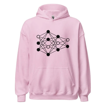 Deep Neural Network Hoodie 4 (unisex) - Light Pink / M