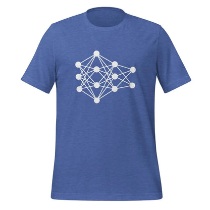 Deep Neural Network T-Shirt 9 (unisex) - Heather True Royal / M