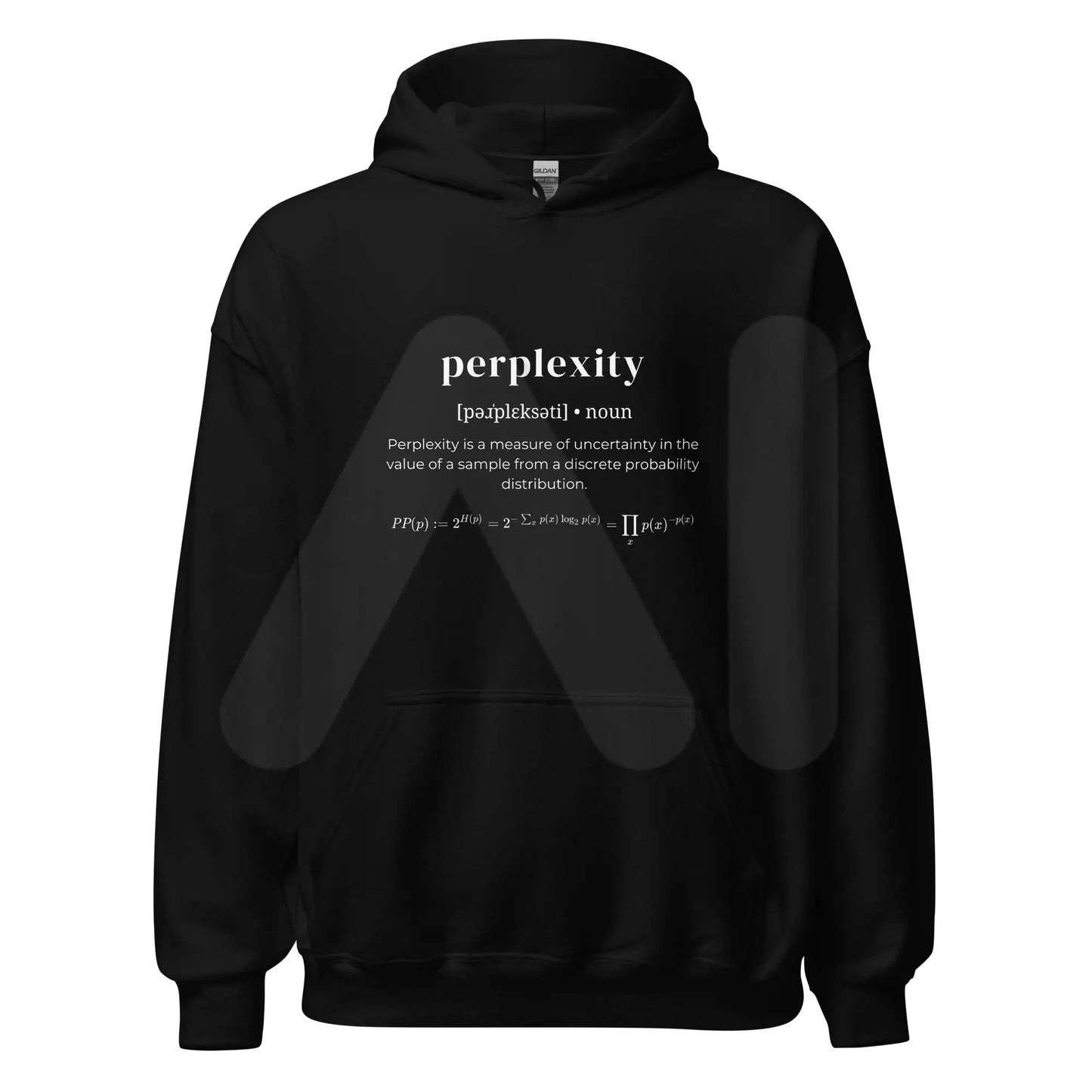 Definition of Perplexity Hoodie (unisex) - Black / M