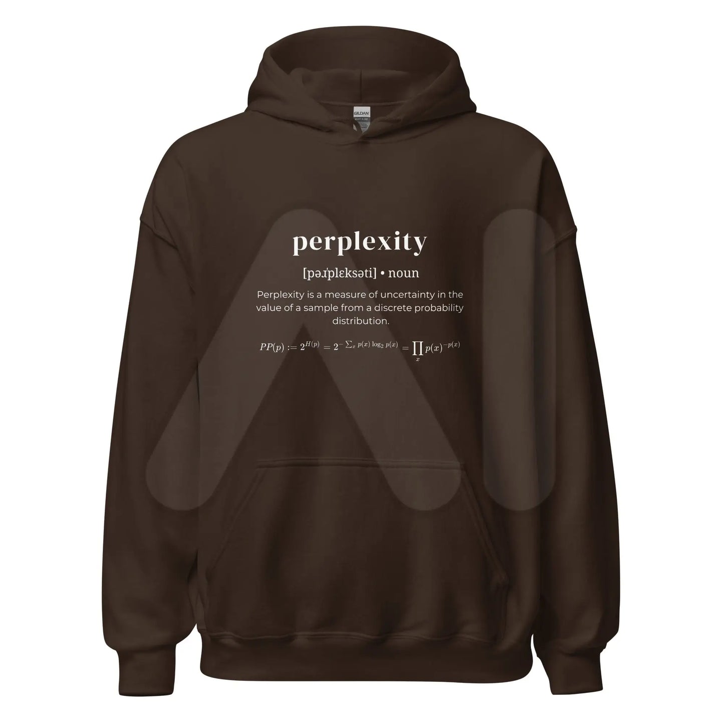 Definition of Perplexity Hoodie (unisex) - Dark Chocolate / M